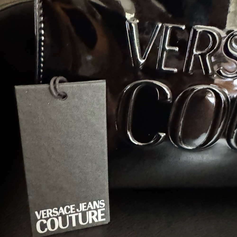 Versace Jeans Collection Black Interior Logo Tote